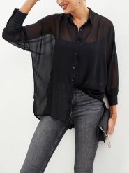 LA Angels Bluzka w kolorze czarnym rozmiar: L. Czarne bluzki damskie LA Angels, l, bez wzorów, bez kołnierzyka, bez ramiączek. Za 109.78 zł.