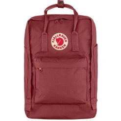 Plecak sportowy, na uczelnię Kanken mieści Laptop 17 20l. Czerwone plecaki damskie Fjällräven, bez wzorów. Za 555.99 zł.