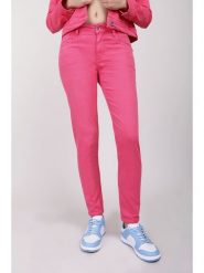 Blue Fire Dżinsy "Chloe" - Skinny fit - w kolorze różowym rozmiar: W29/L29. Różowe jeansy damskie Blue Fire. Za 92.21 zł.