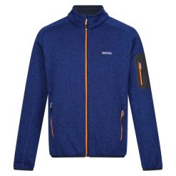 Kurtka Polarowa Męska Newhill Pełen Suwak. Niebieskie kurtki męskie Regatta, na zimę, m, bez wzorów, z polaru, sportowe, bez kaptura. Za 174.99 zł.