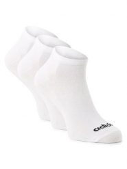 Adidas Sportswear skarpety do obuwia sportowego pakowane po 3 szt. Kobiety Bawełna biały, M. Białe skarpetki damskie adidas Sportswear, bez wzorów, z bawełny. Za 39.95 zł.