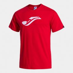 Koszulka Joma Combi Street. Czerwone t-shirty sportowe męskie Joma, m, z bawełny, bez ramiączek, do piłki nożnej. Za 123.00 zł.
