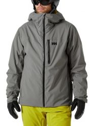 Kurtka Narciarska Męska Helly Hansen Swift 3In1. Szare kurtki narciarskie i snowboardowe damskie Helly Hansen, m, bez wzorów, z materiału, bez kaptura, narciarskie, primaloft. Za 1,279.20 zł.