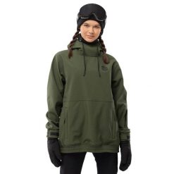 Damska kurtka snowboardowa Sporty zimowe Siroko W1-W Kilimanjaro. Zielone kurtki damskie SIROKO, l, bez wzorów, bez kaptura, narciarskie. Za 844.00 zł.