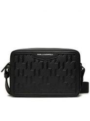 KARL LAGERFELD Saszetka A1M30067 Czarny. Czarne saszetki męskie Karl Lagerfeld, ze skóry. Za 999.99 zł.