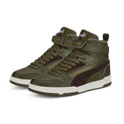 Buty Sportowe Puma Rbd Game Wtr. Zielone buty sportowe na co dzień męskie Puma, z materiału, bez zapięcia. Za 360.00 zł.