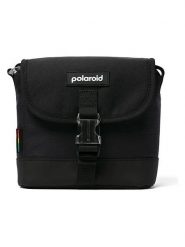 Polaroid Torba w kolorze czarnym na aparat - 23 x 19 x 10,5 cm rozmiar: onesize. Czarne torby męskie na ramię Polaroid, bez wzorów, z materiału, przez ramię. Za 150.02 zł.