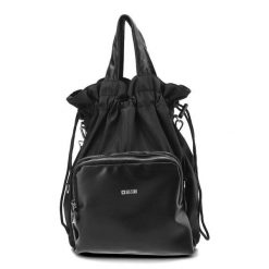 Czarna Torebka Big Star Worek Damski. Czarne torebki klasyczne damskie Big Star Accessories, bez wzorów, ze skóry ekologicznej, bez dodatków. Za 229.00 zł.