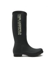 KARL LAGERFELD Kalosze KL47085 Czarny. Czarne kalosze damskie Karl Lagerfeld, bez wzorów, z tworzywa sztucznego. Za 379.99 zł.
