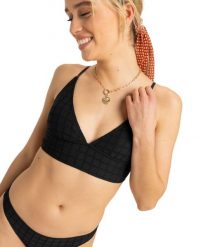 Stanik bikini dla Kobiety CAMILO Czarny. Czarne bikini damskie Roxy, bez wzorów. Za 219.99 zł.