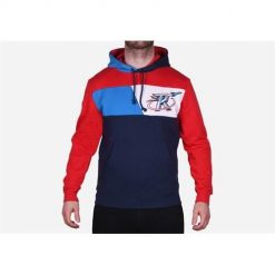 Bluza sportowa męska Mitchell & Ness Houston Rockets. Czerwone bluzy sportowe męskie Mitchell & Ness, bez wzorów, sportowe, bez kołnierzyka, bez ramiączek. Za 514.00 zł.