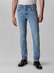 CALVIN KLEIN JEANS Dżinsy "Arrow" - Skinny fit - w kolorze błękitnym rozmiar: W36/L32. Niebieskie jeansy męskie Calvin Klein Jeans. Za 213.69 zł.