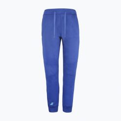 Spodnie męskie Babolat Exercise Jogger. Niebieskie spodnie materiałowe męskie BABOLAT, bez wzorów, sportowe. Za 229.99 zł.