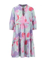 FYNCH-HATTON Lniana sukienka ze wzorem rozmiar: 40. Sukienki damskie Fynch-Hatton, na co dzień, bez wzorów, ze lnu, bez kołnierzyka, bez ramiączek, midi, proste. Za 152.99 zł.