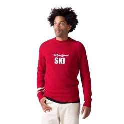 Sweter męski Rossignol Signature Rossignol Knit. Czerwone swetry męskie Rossignol, m, bez wzorów, bez kołnierzyka. Za 739.99 zł.