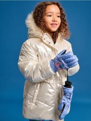 Rękawiczki Stitch - błękitny. Niebieskie rękawiczki dziecięce Sinsay, bez ramiączek. Za 25.99 zł.