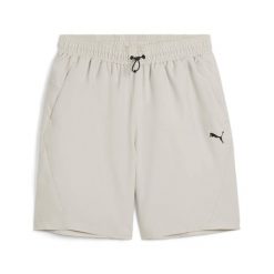 Szorty Puma RAD/CAL. Brązowe szorty męskie Puma, na lato, bez wzorów, ze skóry, retro. Za 177.95 zł.