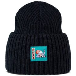 Czapka BUFF KNITTED BEANIE POW RUTGER. Czarne czapki męskie Buff, bez wzorów, sportowe. Za 189.90 zł.
