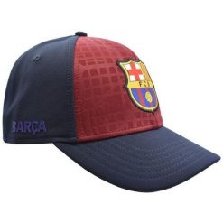 FC Barcelona czapka z daszkiem bejsbolówka Cap Blaugrana Junior. Czerwone czapki męskie FC Barcelona, bez wzorów. W wyprzedaży za 122.06 zł.
