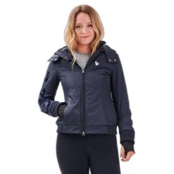 Kurtka damska Gaze Jercy. Niebieskie kurtki damskie GAZE, bez wzorów, bez kaptura. Za 803.00 zł.