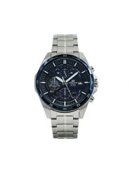 Casio Zegarek Edifice EFR-556DB-2AVUEF Srebrny. Szare zegarki męskie Casio, metalowe. Za 630.99 zł.