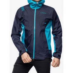 Kurtka z membraną męska La Sportiva Discover Shell Jacket. Niebieskie kurtki męskie La Sportiva, m, bez wzorów, sportowe, bez kaptura. Za 1,012.99 zł.