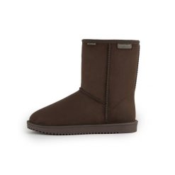 Wodoodporne buty damskie z futrem Risley. Brązowe obuwie trekkingowe damskie Regatta, na zimę. Za 169.99 zł.