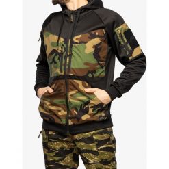 Bluza z kapturem męska Helikon-Tex Rouge Hoodie Full Zip. Czarne bluzy z kapturem męskie HELIKON-TEX, m. Za 256.99 zł.