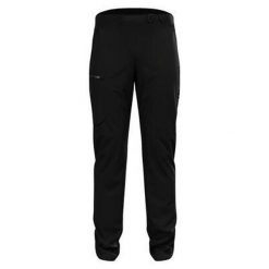 Spodnie tech. męskie Odlo Pants regular length ASCENT. Czarne spodnie materiałowe męskie Odlo, bez wzorów, sportowe. Za 554.99 zł.
