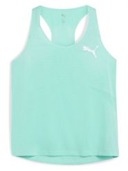 Puma Top "Raceday Ultraspun" w kolorze turkusowym do biegania rozmiar: L. Niebieskie topy damskie Puma, l, bez wzorów, z materiału, bez kołnierzyka. Za 191.88 zł.