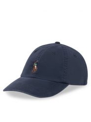 Polo Ralph Lauren Czapka z daszkiem 211954881004 Granatowy. Niebieskie czapki z daszkiem damskie Polo Ralph Lauren, bez wzorów, z bawełny. Za 259.99 zł.