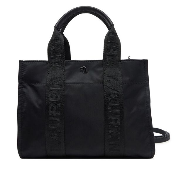 Torebka LAUREN RALPH LAUREN. Czarne torebki klasyczne damskie Lauren Ralph Lauren, bez wzorów, bez dodatków. Za 539.99 zł.