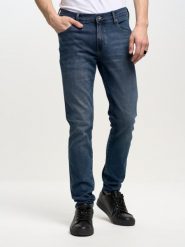 Jeansy męskie skinny granatowe Deric 583. Niebieskie jeansy męskie Big Star. W wyprzedaży za 279.99 zł.