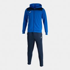 Dres Joma Phoenix II. Niebieskie spodnie dresowe damskie Joma, xl, bez wzorów, z dresówki. W wyprzedaży za 187.95 zł.