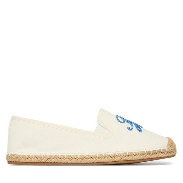 Espadryle Tommy Hilfiger. Białe espadryle damskie Tommy Hilfiger, bez wzorów, bez obcasa. Za 289.99 zł.