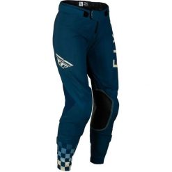 Damskie spodnie motocrossowe Fly Racing Lite. Niebieskie spodnie materiałowe damskie FLY RACING, bez wzorów, z materiału, sportowe. Za 488.00 zł.