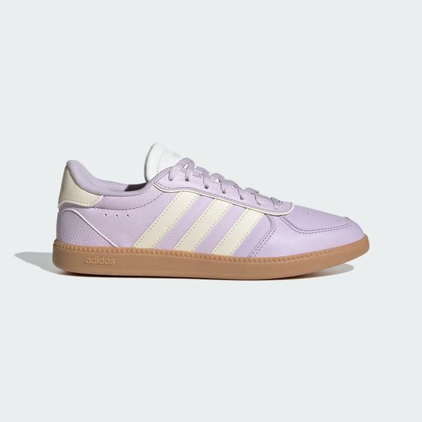 Buty Breaknet Sleek. Brązowe buty sportowe na co dzień damskie Adidas, bez wzorów, z gumy. Za 239.00 zł.