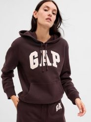GAP Bluza w kolorze brązowym rozmiar: L. Brązowe bluzy z kapturem damskie GAP, l. Za 127.35 zł.