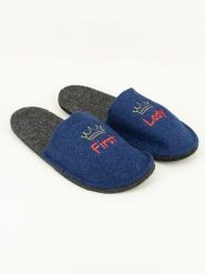 Kitz-pichler Kapcie "Happy" w kolorze niebieskim rozmiar: 35/36. Niebieskie kapcie damskie kitz-pichler, z materiału. Za 60.99 zł.