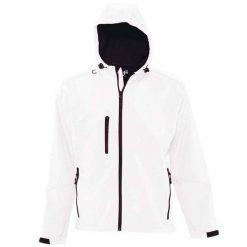 Męska Kurtka Soft Shell Replay Z Kapturem. Białe kurtki męskie SOL'S, m, bez wzorów, sportowe, z kapturem. Za 336.99 zł.
