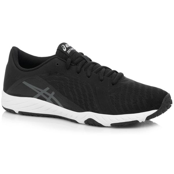 Buty sportowe treningowe męskie ASICS DEFIANCE X S708N-9097. Czarne buty fitness męskie Asics. Za 249.00 zł.