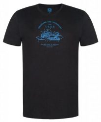 T-shirt męski Loap Beau czarny. Czarne t-shirty męskie ÀLG, na jesień, m, bez wzorów, z bawełny, bez kołnierzyka. Za 133.99 zł.