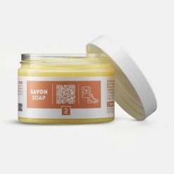 Mydło glicerynowe do butów i sprzętu ze skóry - 150 ml. Obuwie trekkingowe damskie Decathlon, na zimę. Za 19.99 zł.