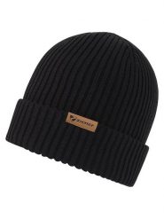 Ziener Czapka beanie "Indri" w kolorze czarnym rozmiar: onesize. Czarne czapki zimowe damskie Ziener, z materiału. Za 79.03 zł.