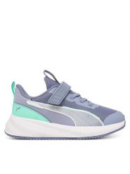 Puma Sneakersy Flyer 3 AC + PS 401527 11 Niebieski. Niebieskie buty sportowe chłopięce Puma, ze skóry, bez zapięcia. Za 159.99 zł.