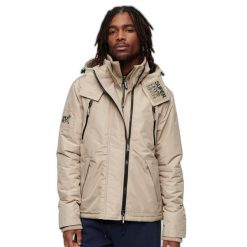 Kurtka Superdry Mountain SD Windcheater. Brązowe kurtki męskie Superdry., m, bez wzorów, bez kaptura. Za 506.70 zł.