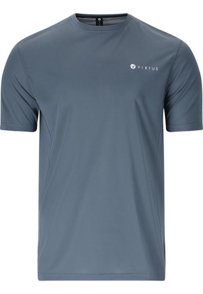 T-shirt Virtus Finnian. Czarne t-shirty męskie VIRTUS, m, bez wzorów, z materiału, bez kołnierzyka. Za 170.35 zł.
