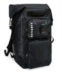 Torba- Plecak wodoodporny - Nomad 60L - IP67. Czarne plecaki męskie ZULUPACK, bez wzorów, z materiału. Za 847.99 zł.