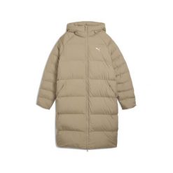 Damska parka z kapturem Mono PUMA Ice Coffee Beige. Brązowe parki damskie Puma, bez wzorów. Za 799.00 zł.