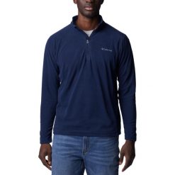 Bluza polarowa męska Columbia Klamath Range II. Niebieskie bluzy bez kaptura męskie Columbia, m, z polaru. Za 109.99 zł.